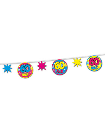 Guirlande fil 60 ans