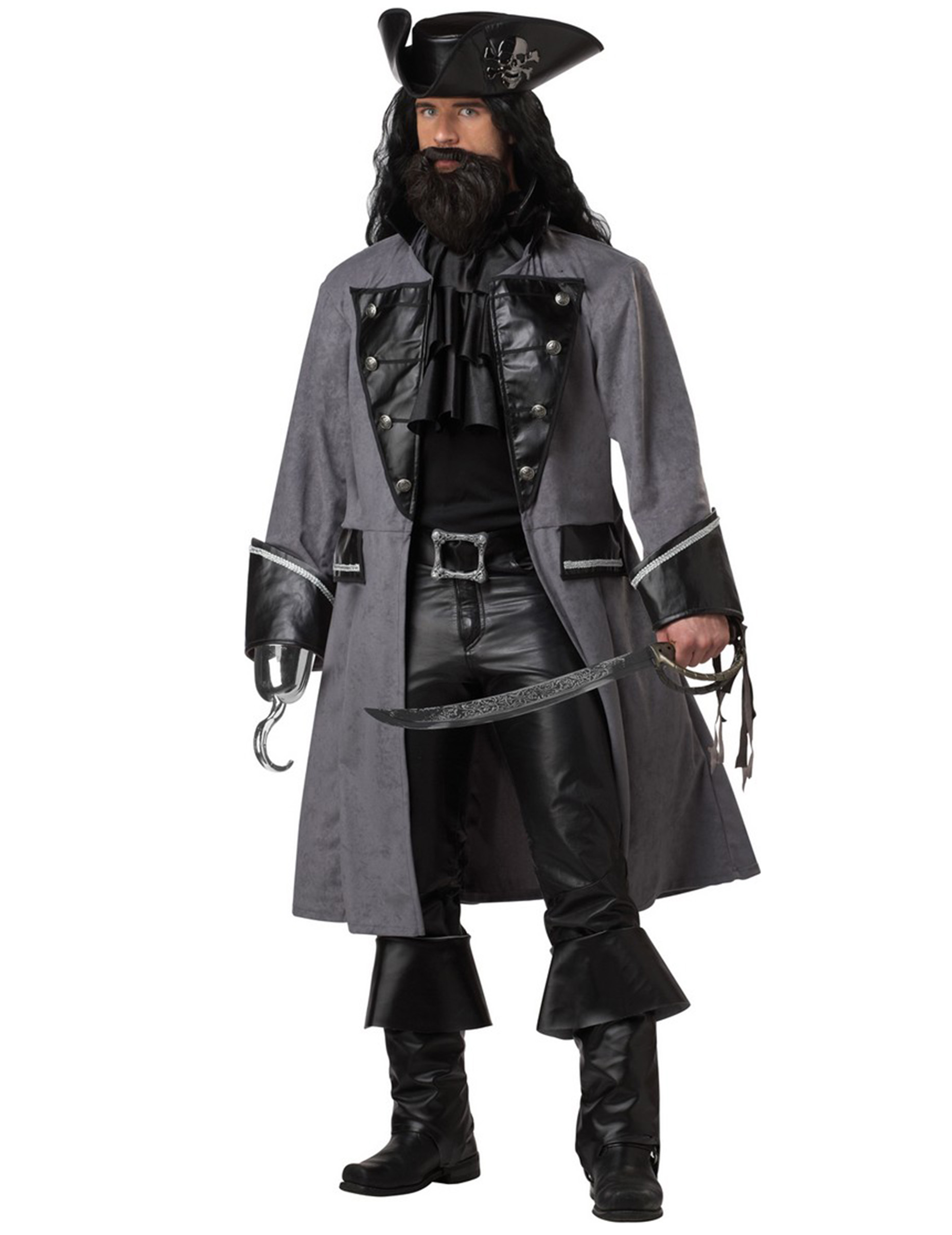 Déguisement Pirate sombre adulte