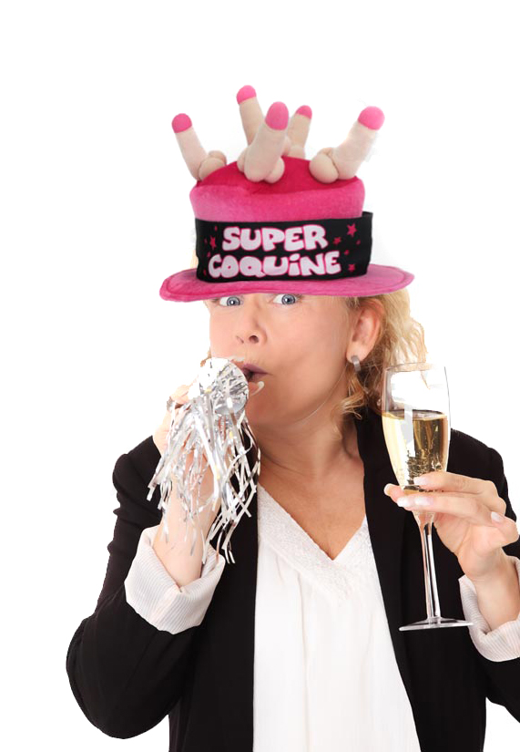 Chapeau super coquine