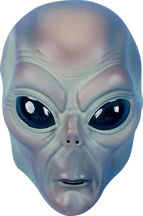 Masque enfant PVC alien