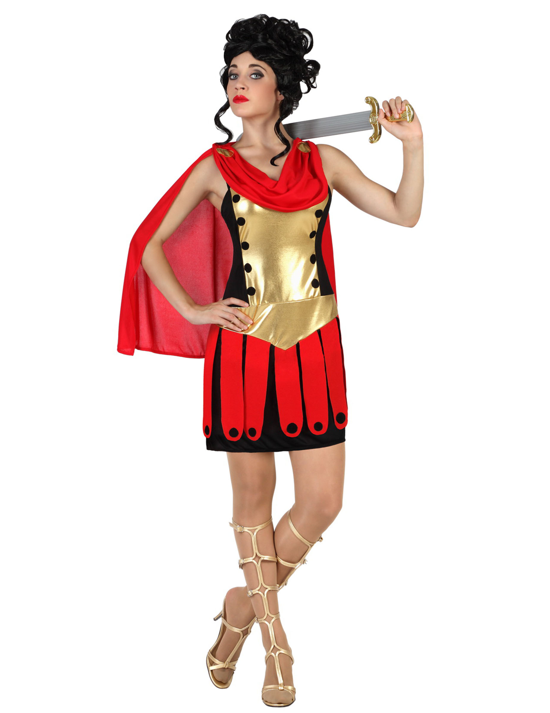 Déguisement romaine gladiatrice femme