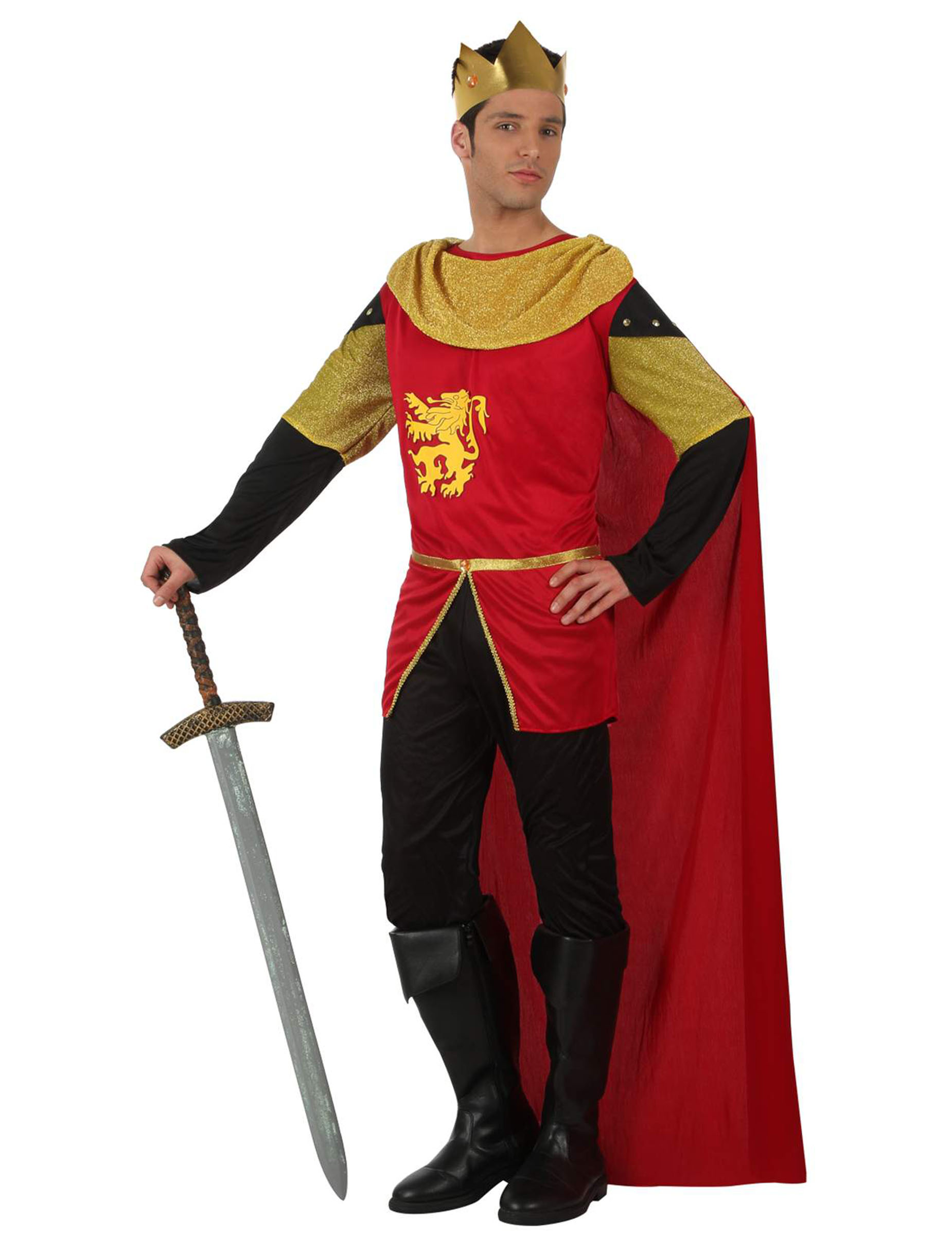 Déguisement roi médiéval homme