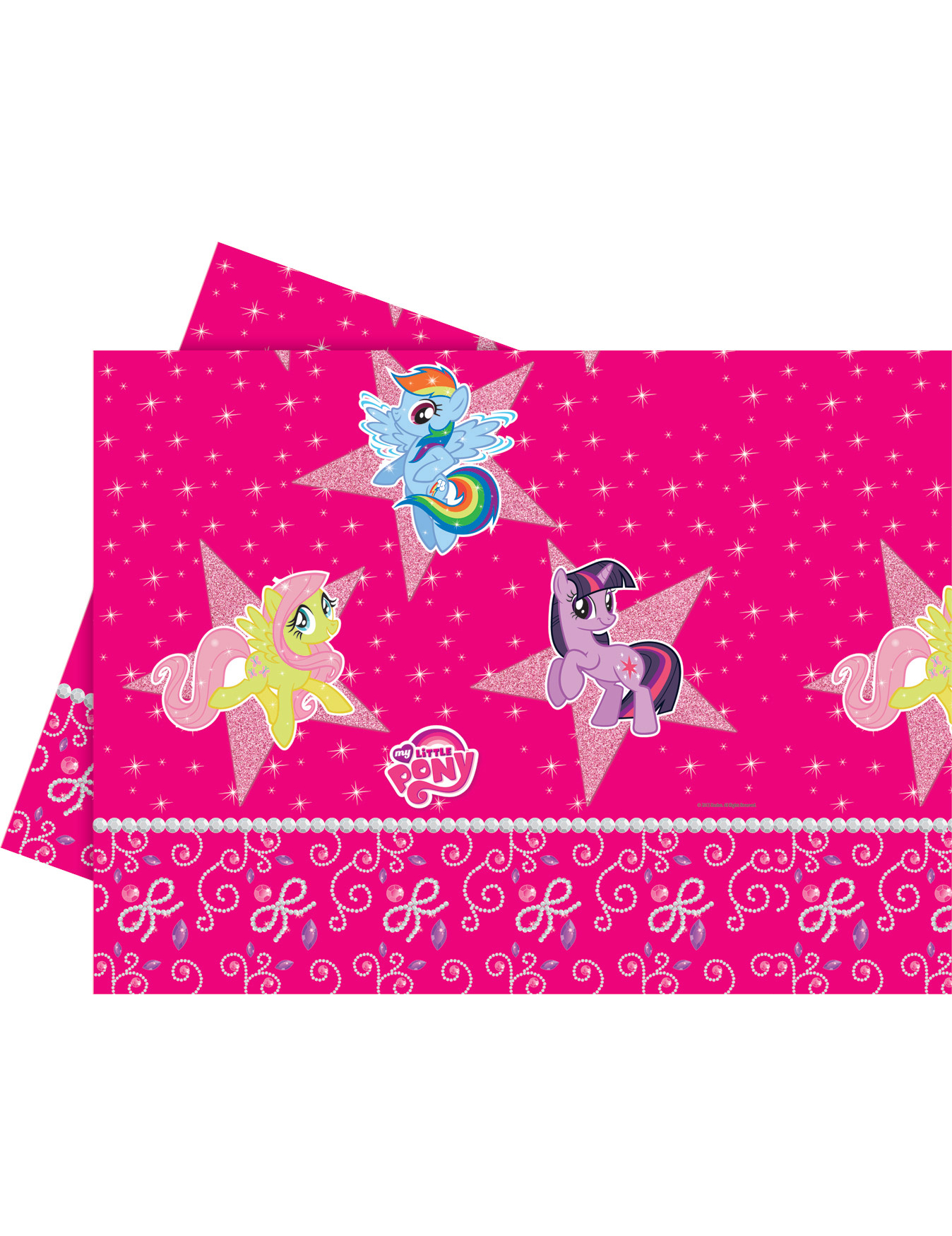Nappe plastique Mon petit poney 120 x 180 cm