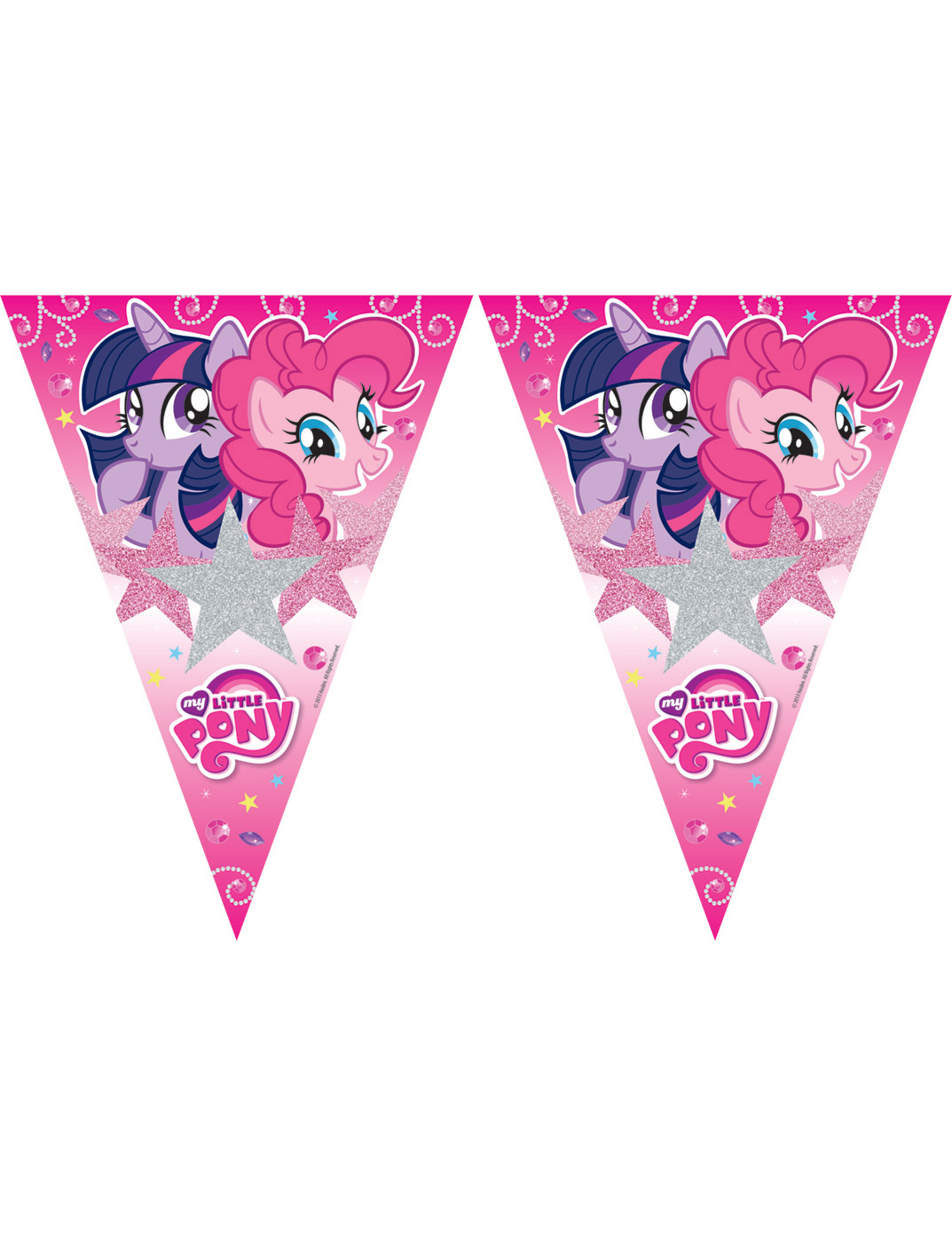 Guirlande fanions Mon petit poney