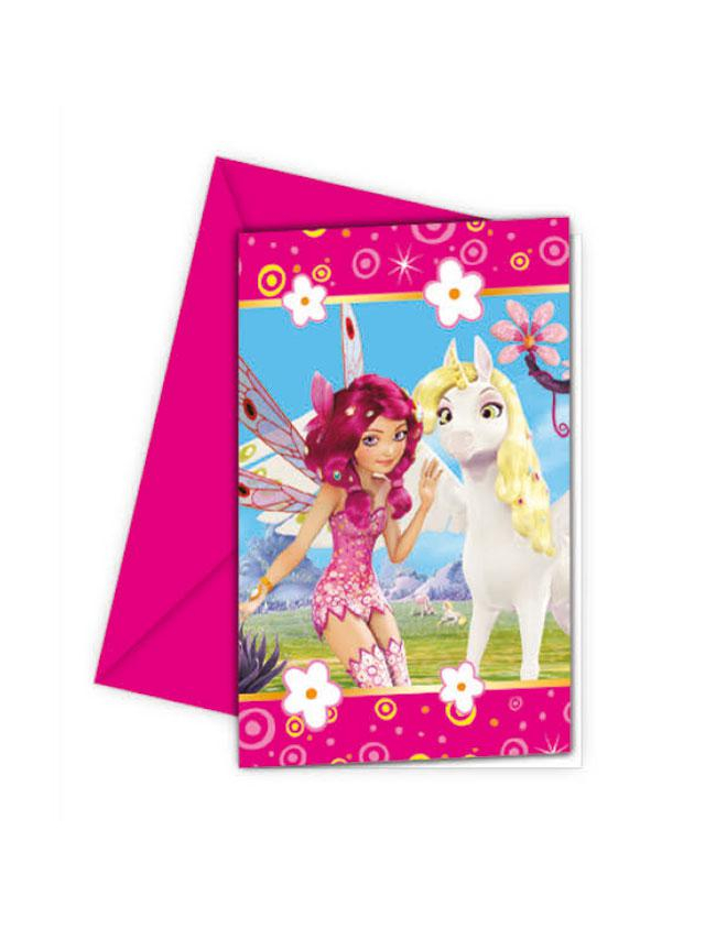 Cartes d'invitations Mia and Me