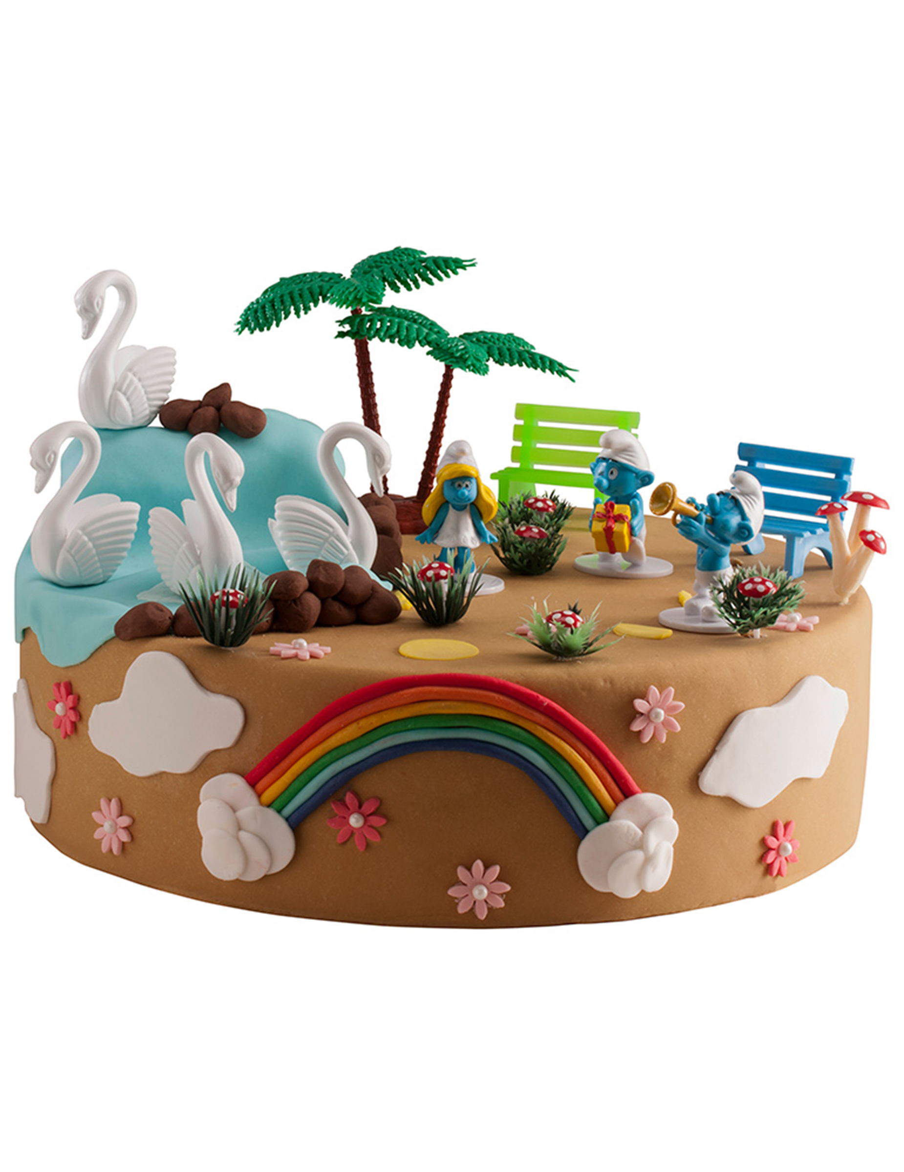 Décorations gâteaux Les Schtroumpfs