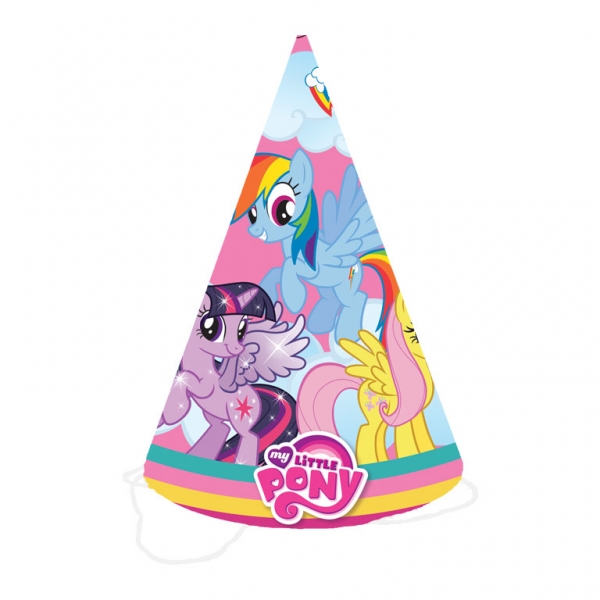 8 Chapeaux de fête Mon Petit Poney