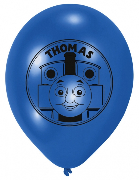 6 Ballons latex Thomas et ses amis