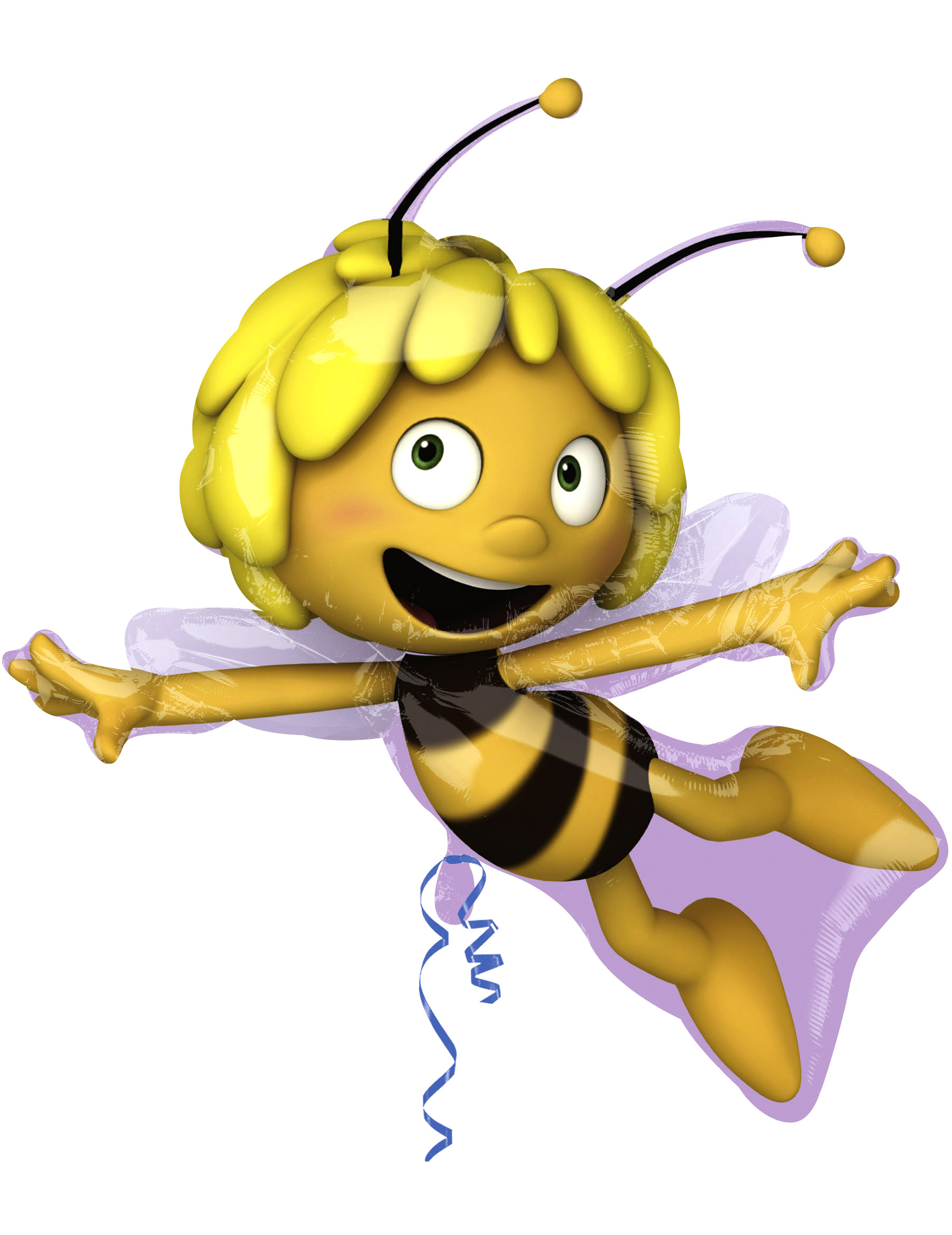 Ballon aluminium Maya l'abeille