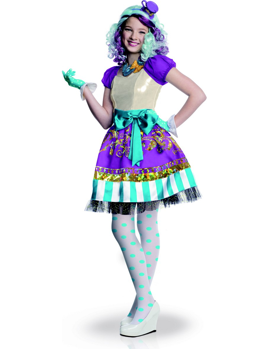 Déguisement super luxe Madeline Hatter Ever After High fille