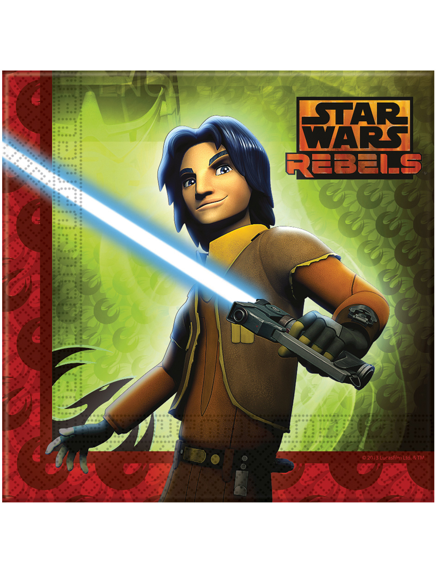 20 Serviettes en papier Star Wars Rebels 33 x 33 cm