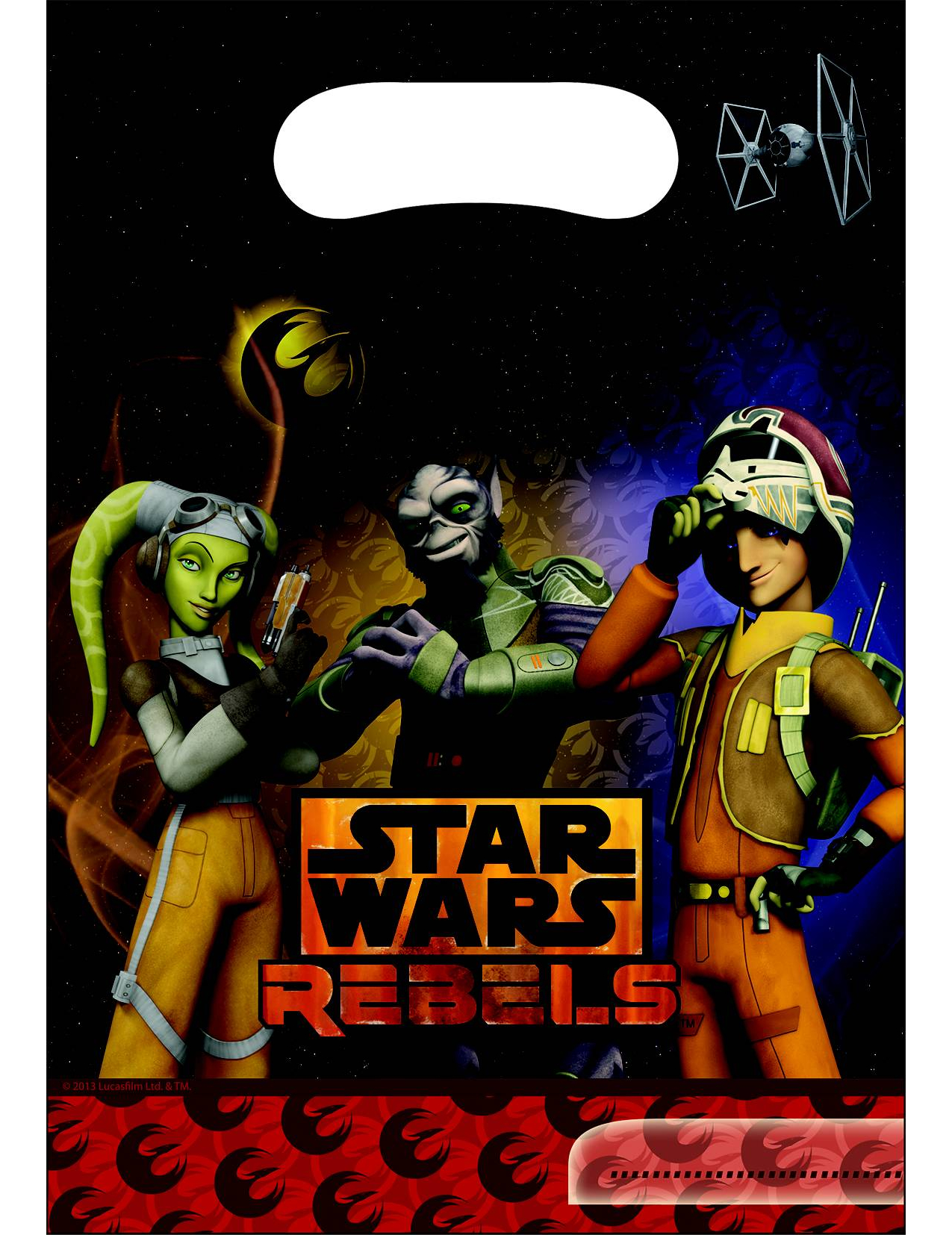 6 Sacs de fête Star Wars Rebels