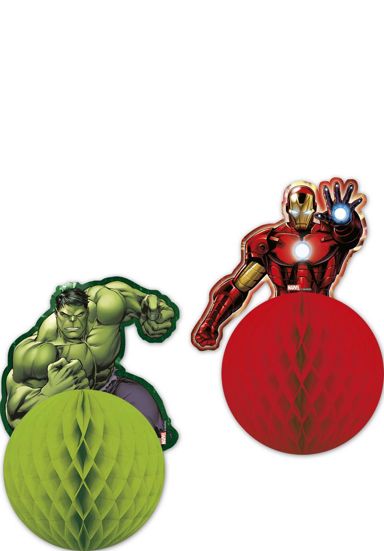 2 Décorations à suspendre Avengers