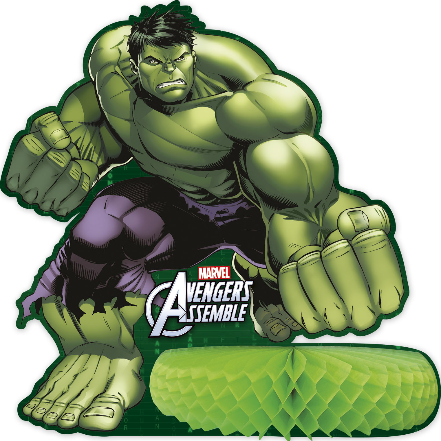 Centre de table Avengers Hulk