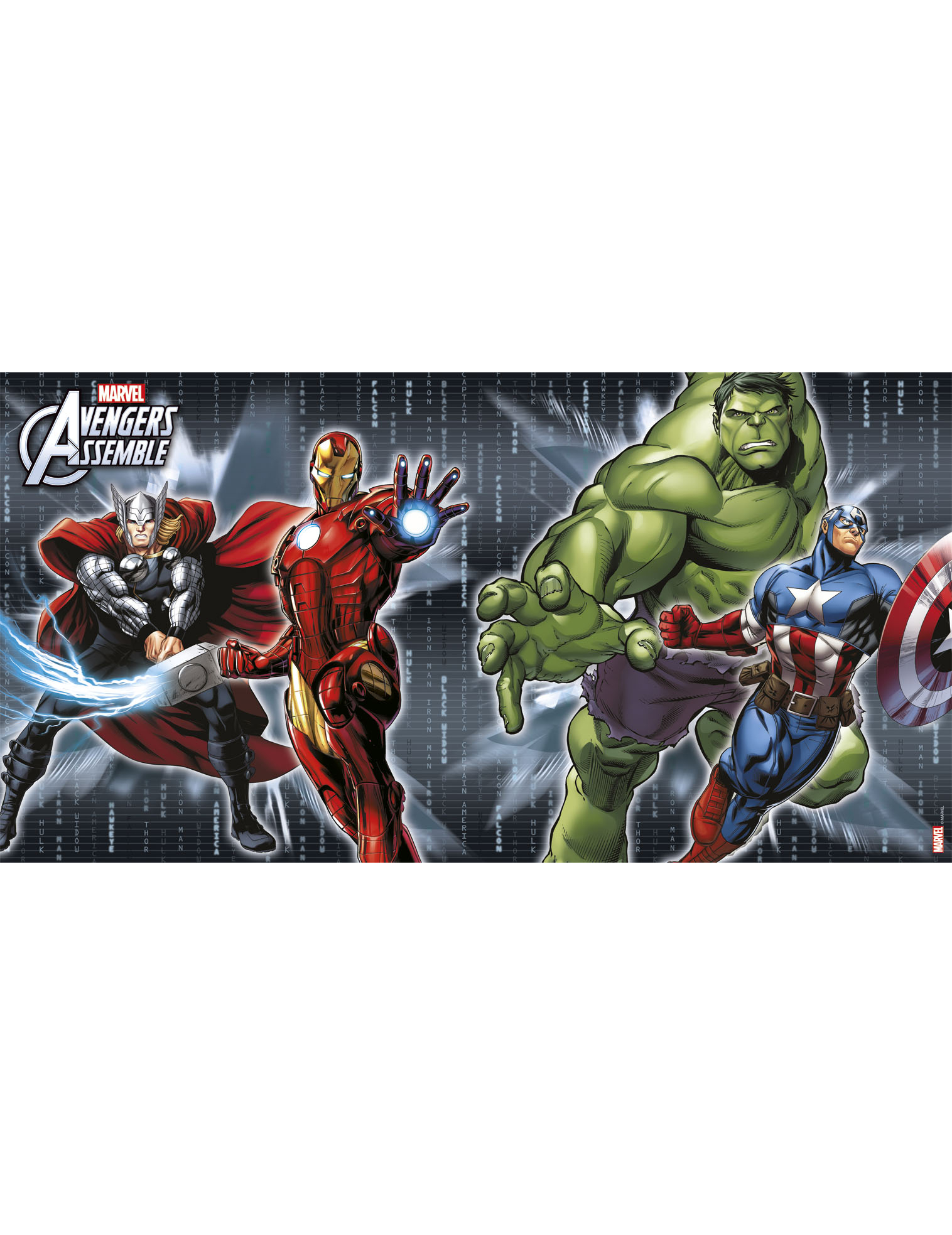 Sets de table Avengers