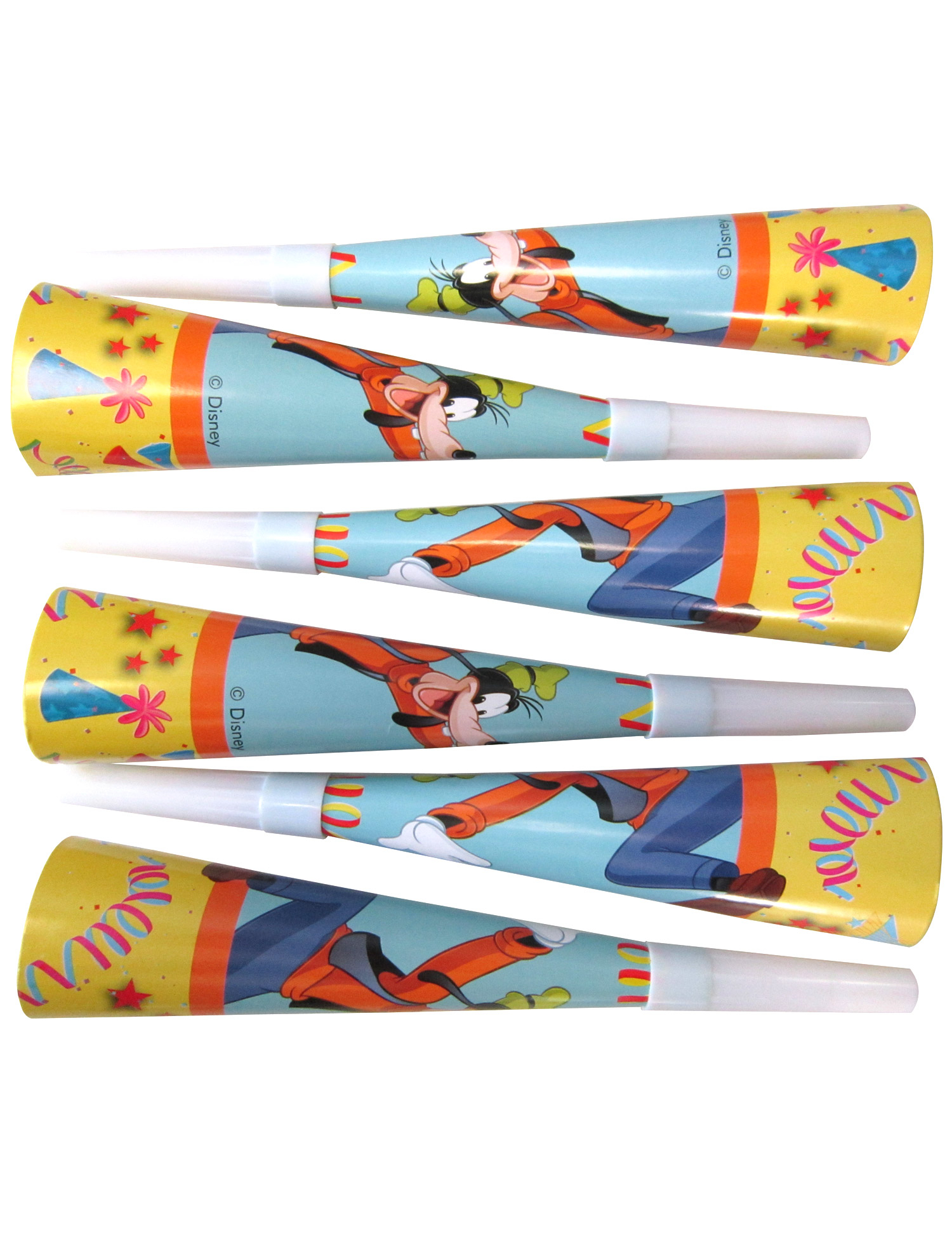 6 trompettes Mickey Carnaval