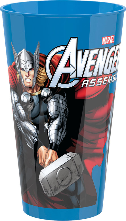 Verre plastique Avengers