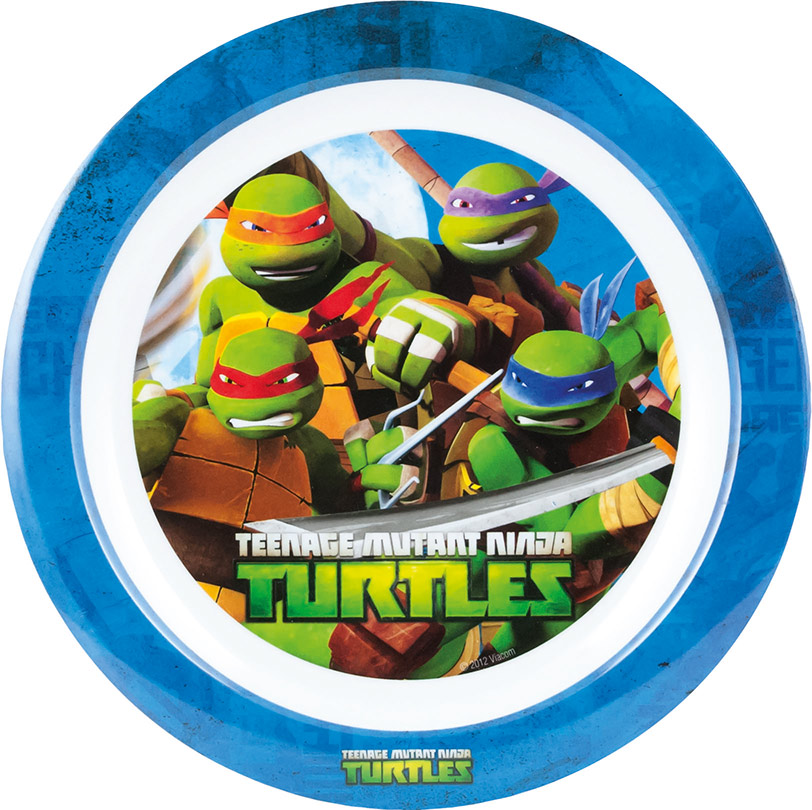 Assiette mélamine Tortues Ninja