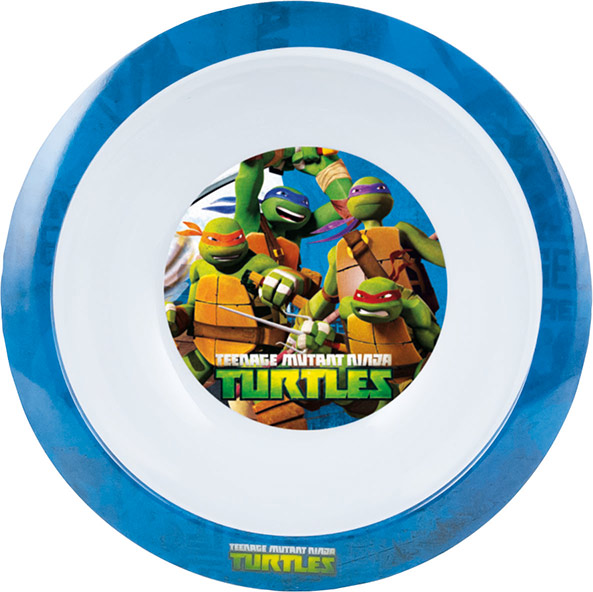Assiette creuse mélamine Tortues Ninja