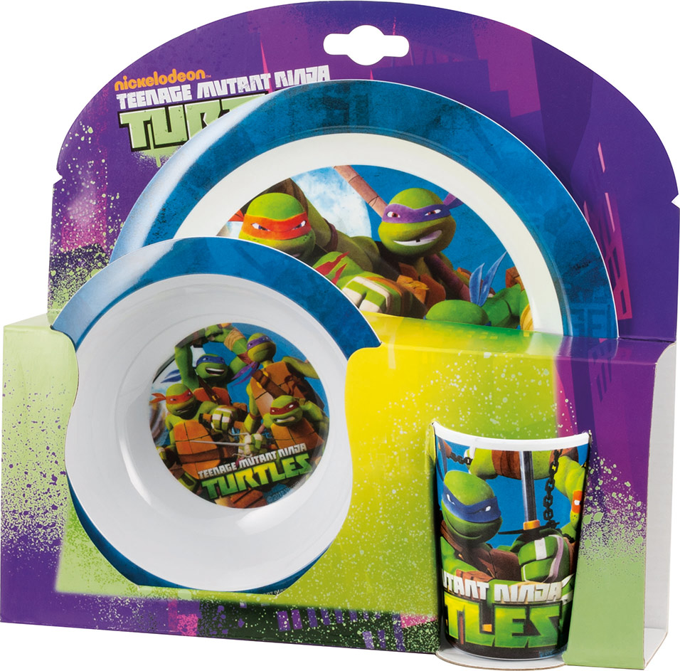 Coffret mélamine Tortues Ninja