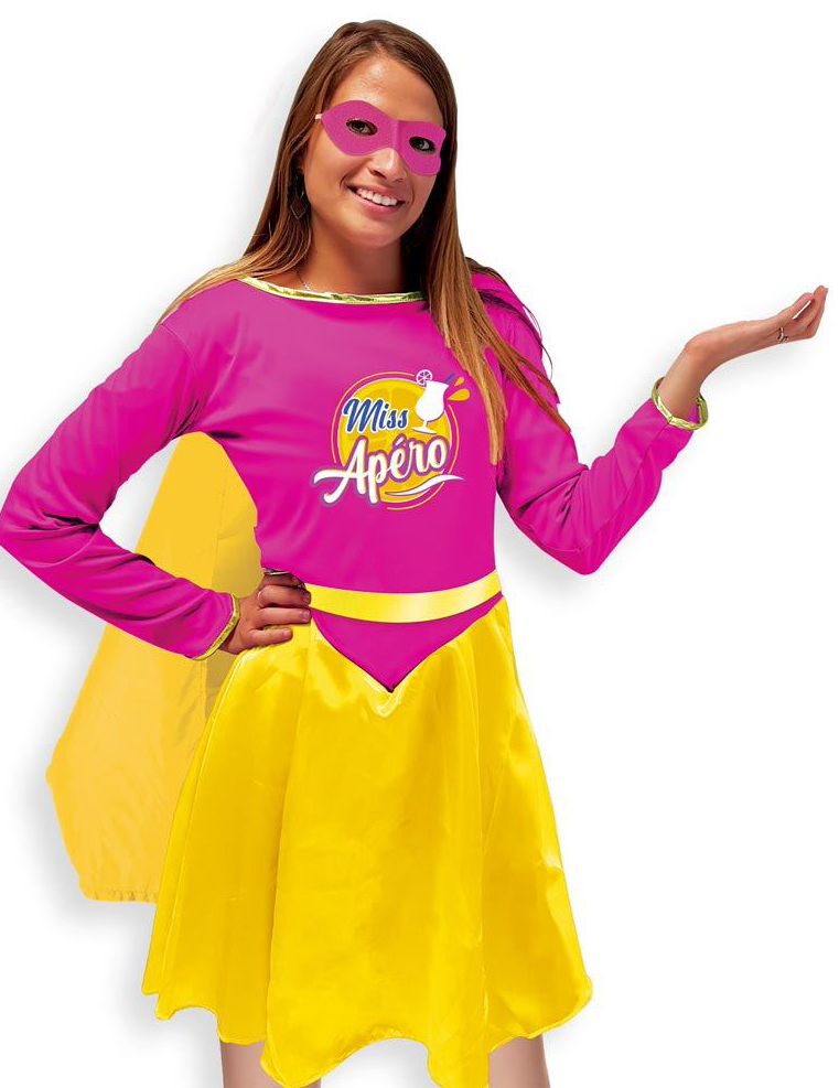 Déguisement miss apéro femme