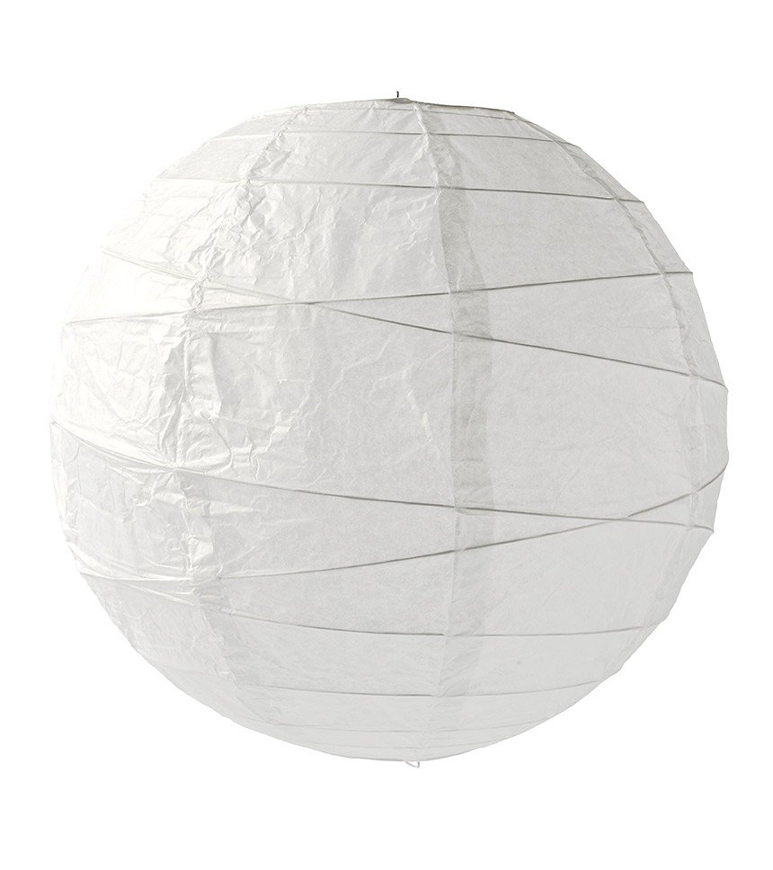 Lanterne papier blanche 25 cm