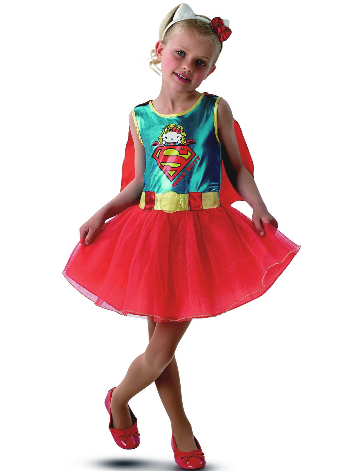 Déguisement supergirl Hello Kitty