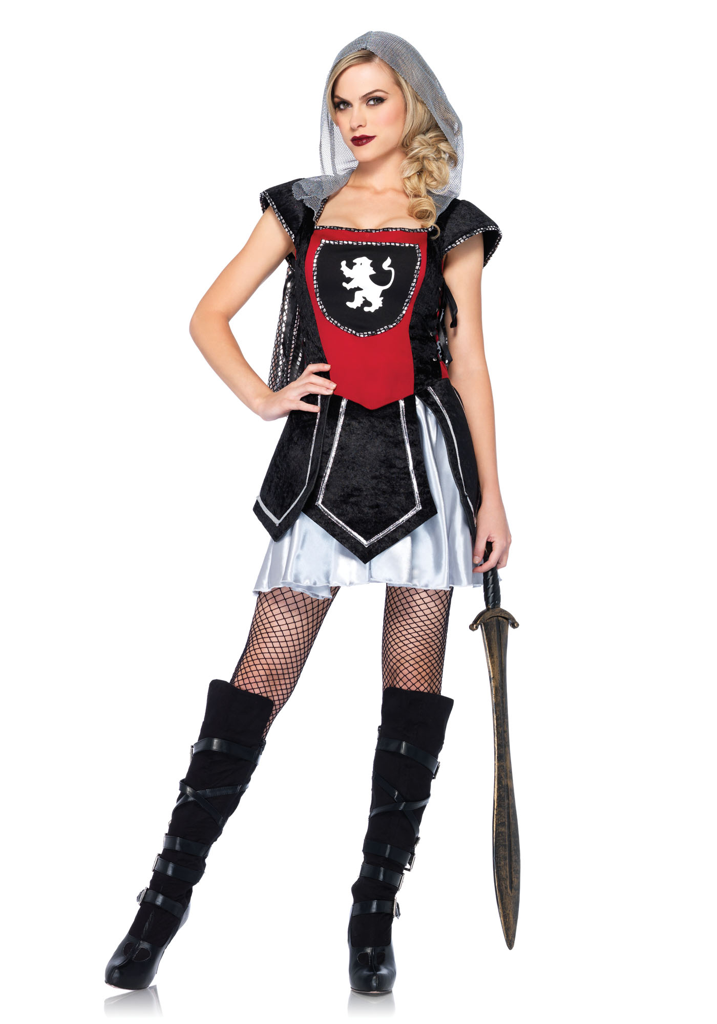 Déguisement chevalier femme