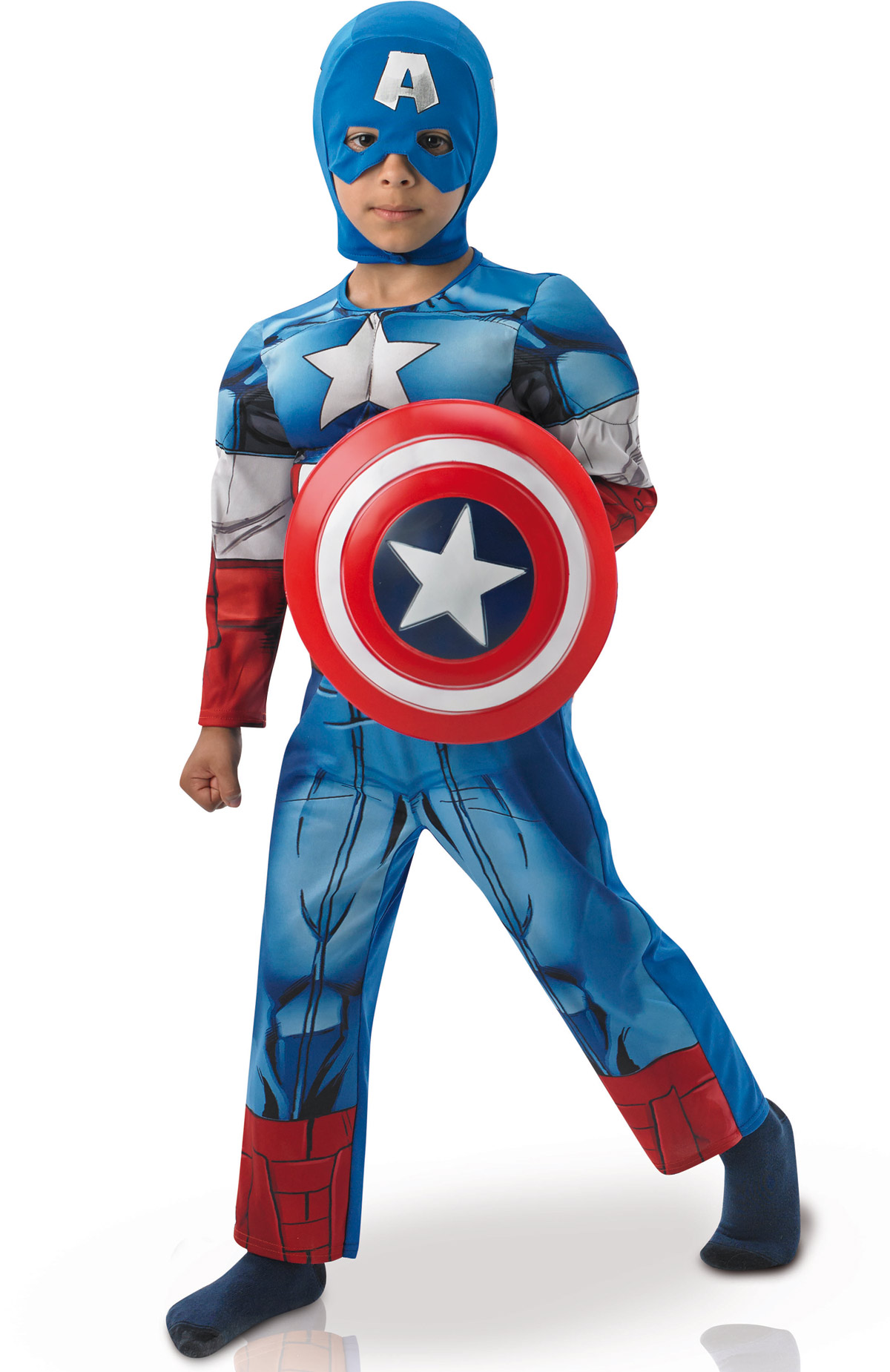 Déguisement luxe Captain America Avengers Assemble garçon