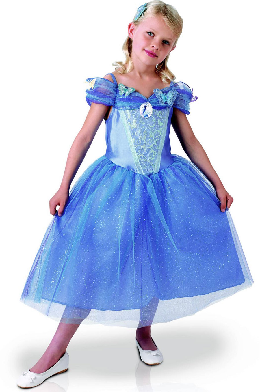 Déguisement luxe film Cendrillon fille