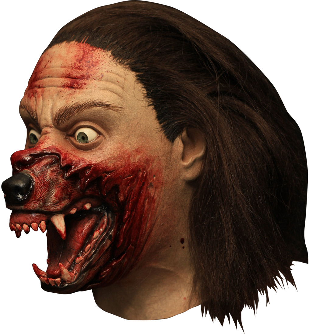 Masque intégral Hemlock Grove transformation loup-garou
