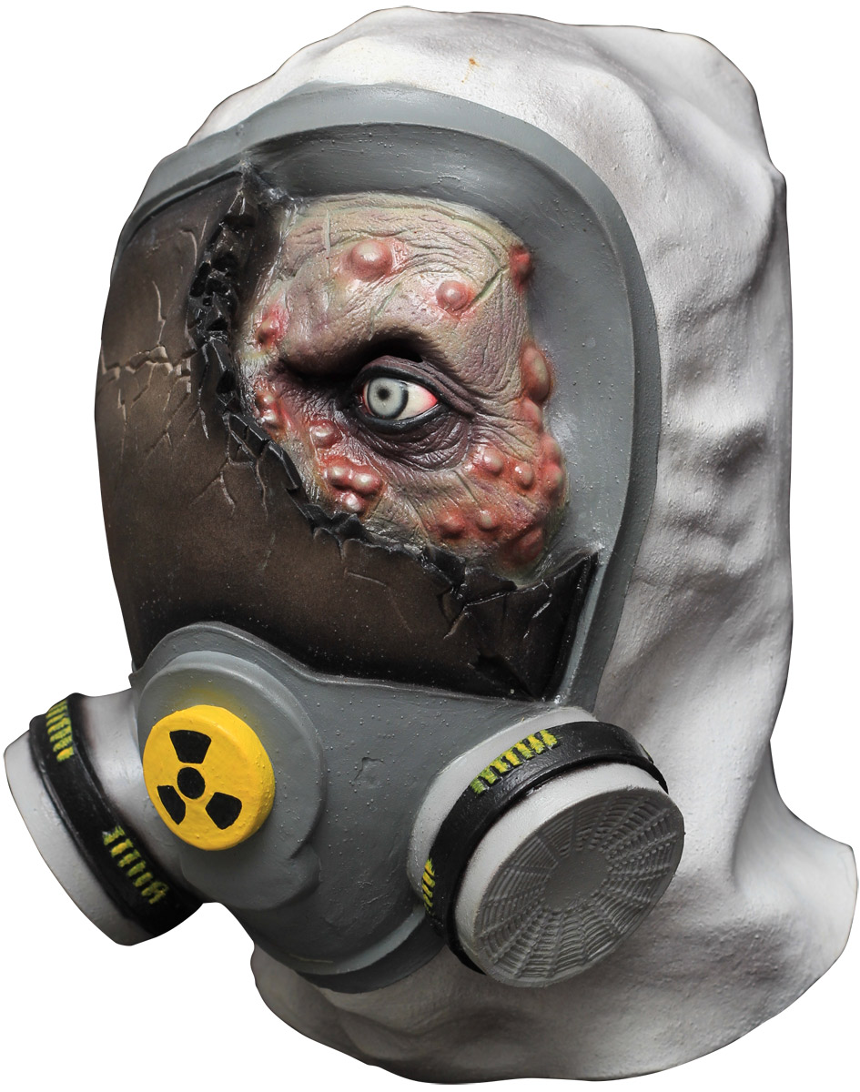 Masque de zombie toxique adulte