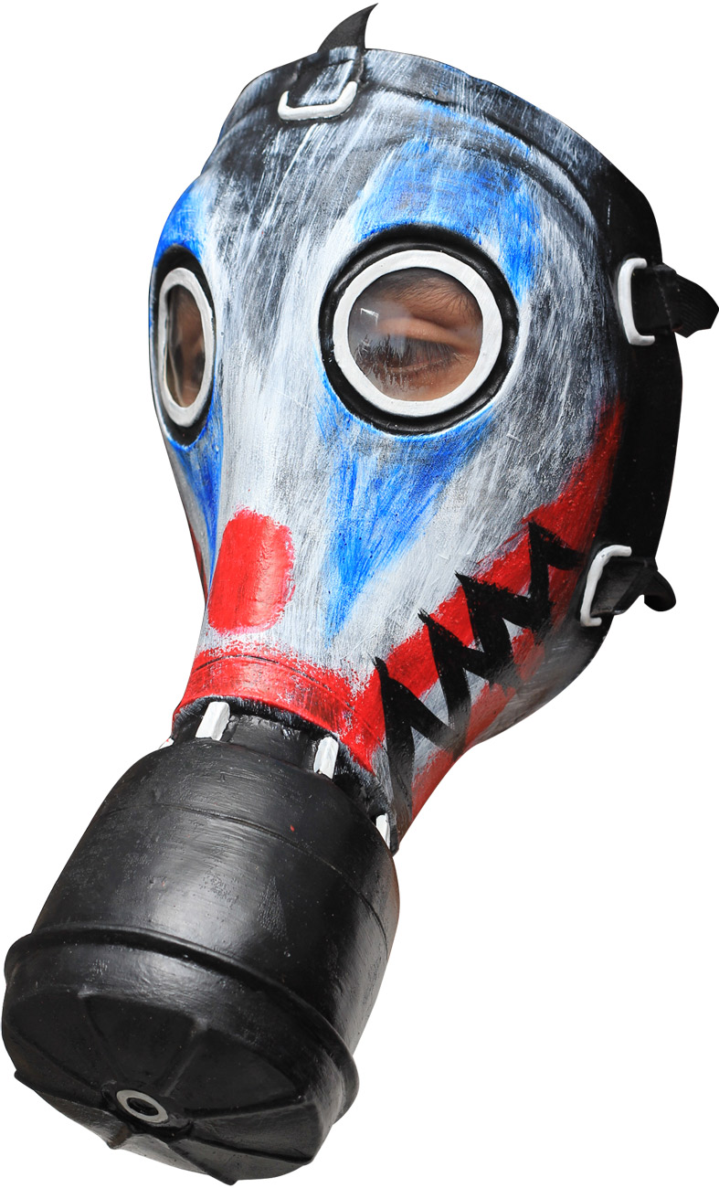 Masque à gaz Clown
