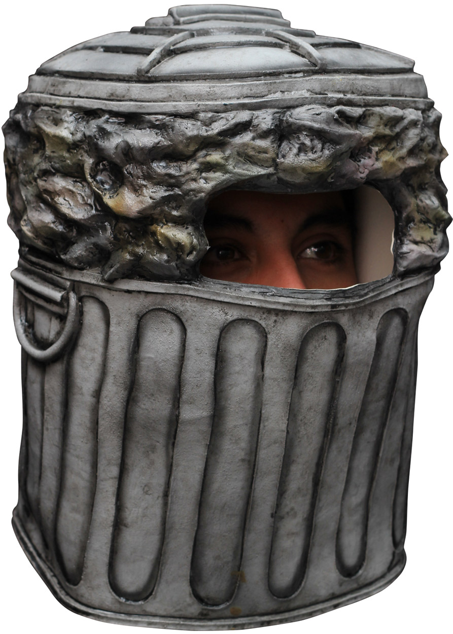Masque de poubelle