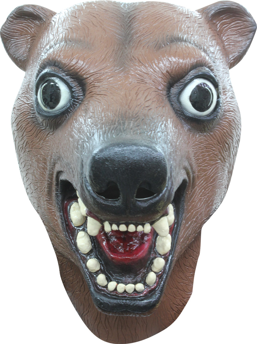 Masque ours brun