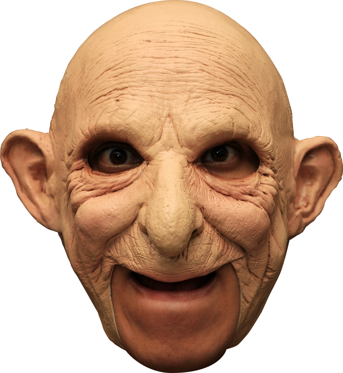 Masque 3/4 vieil homme chauve