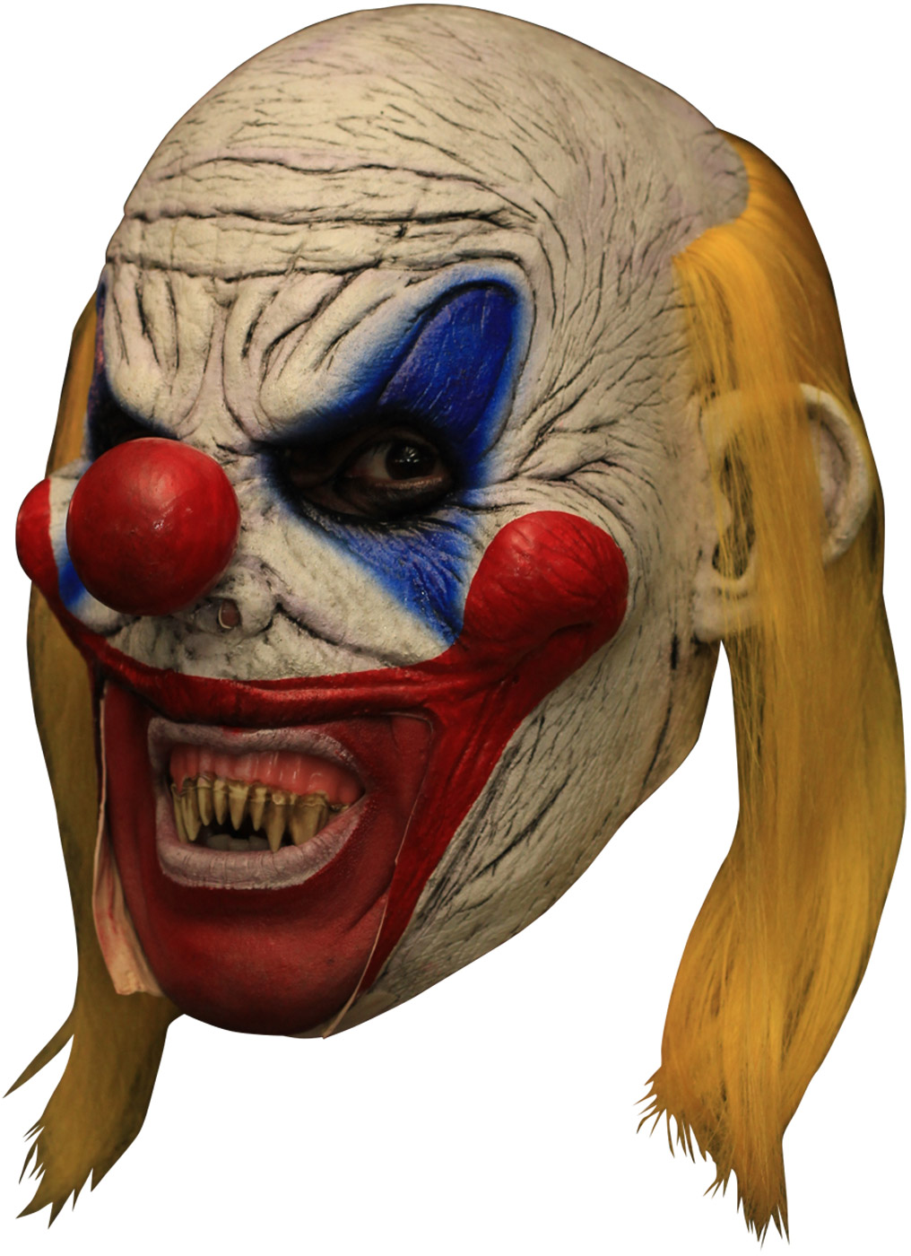Masque 3/4 clown effrayant deluxe