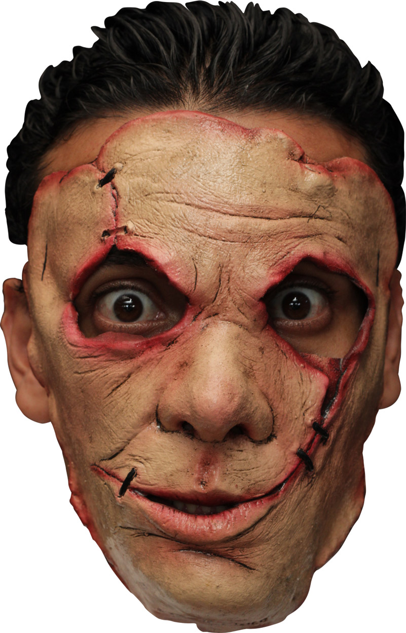 Masque tueur en série recousu