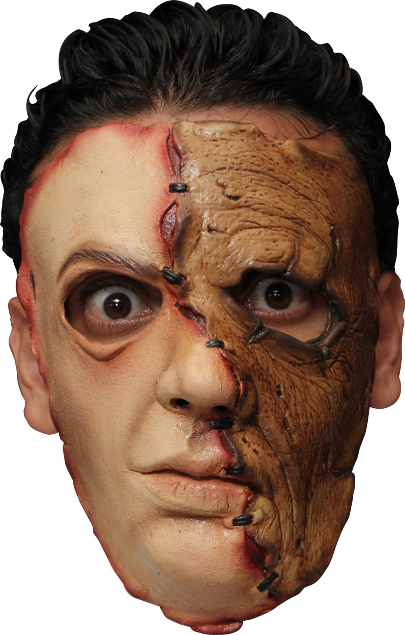 Masque tueur en série deux visages