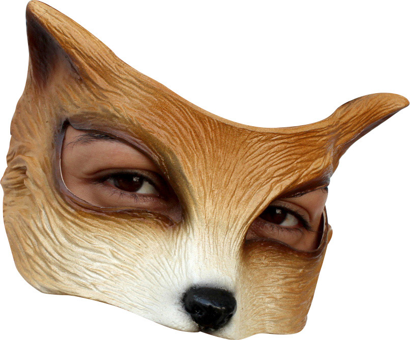 Demi-masque loup
