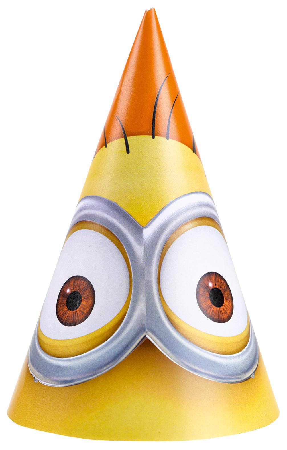 6 Chapeaux  de fête Minions