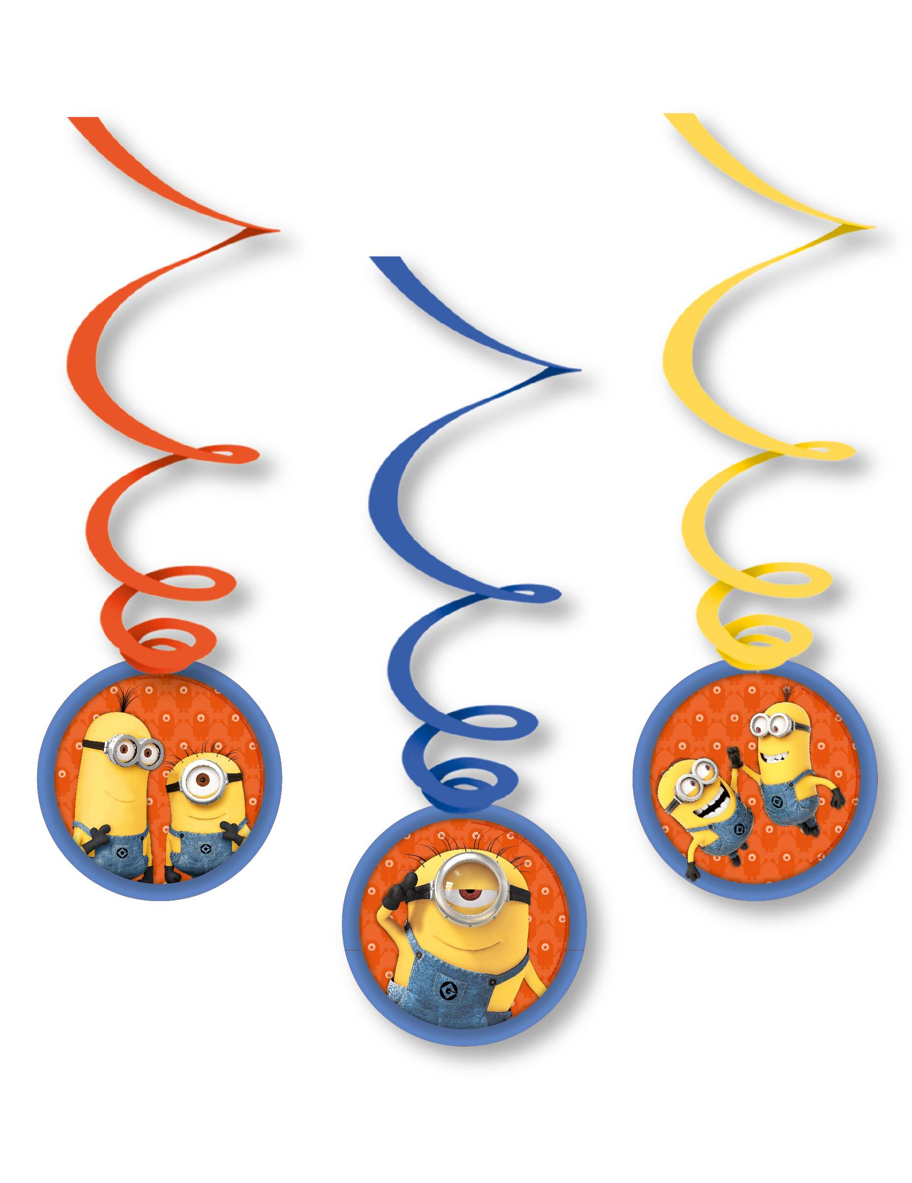 3 Suspensions Minions