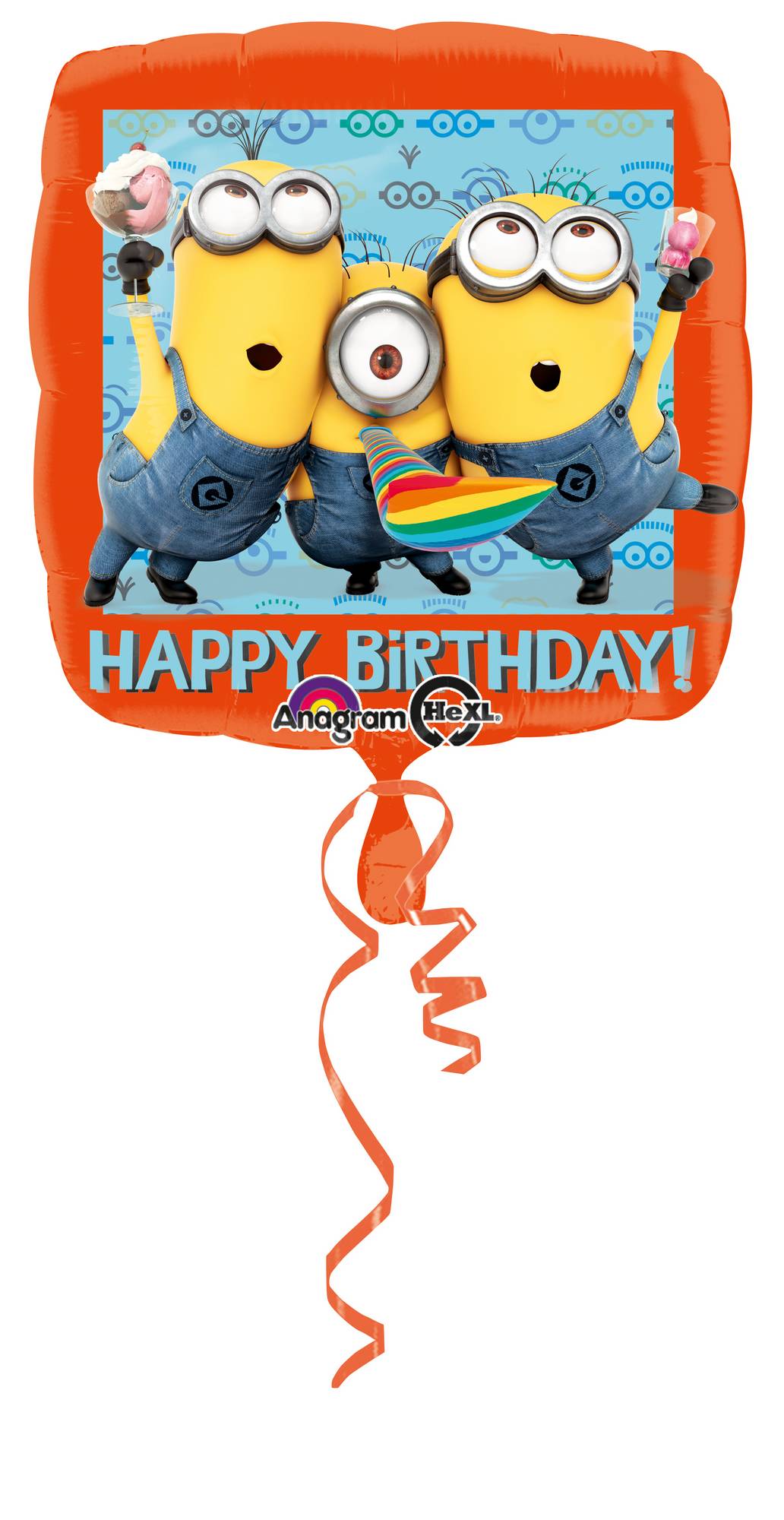 Ballon aluminium Minions 43 cm
