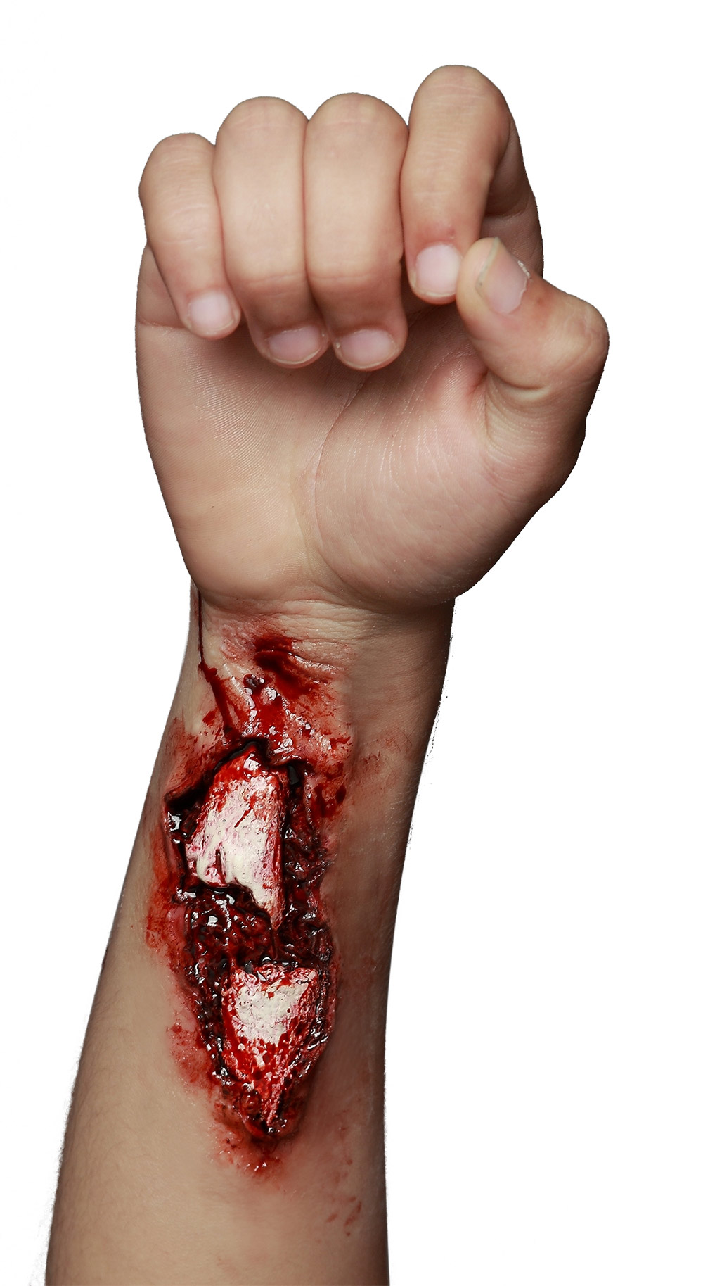Fausse blessure ouverte au bras