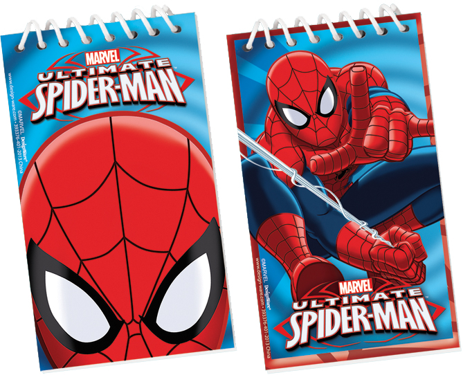 12 Petits carnets Spiderman