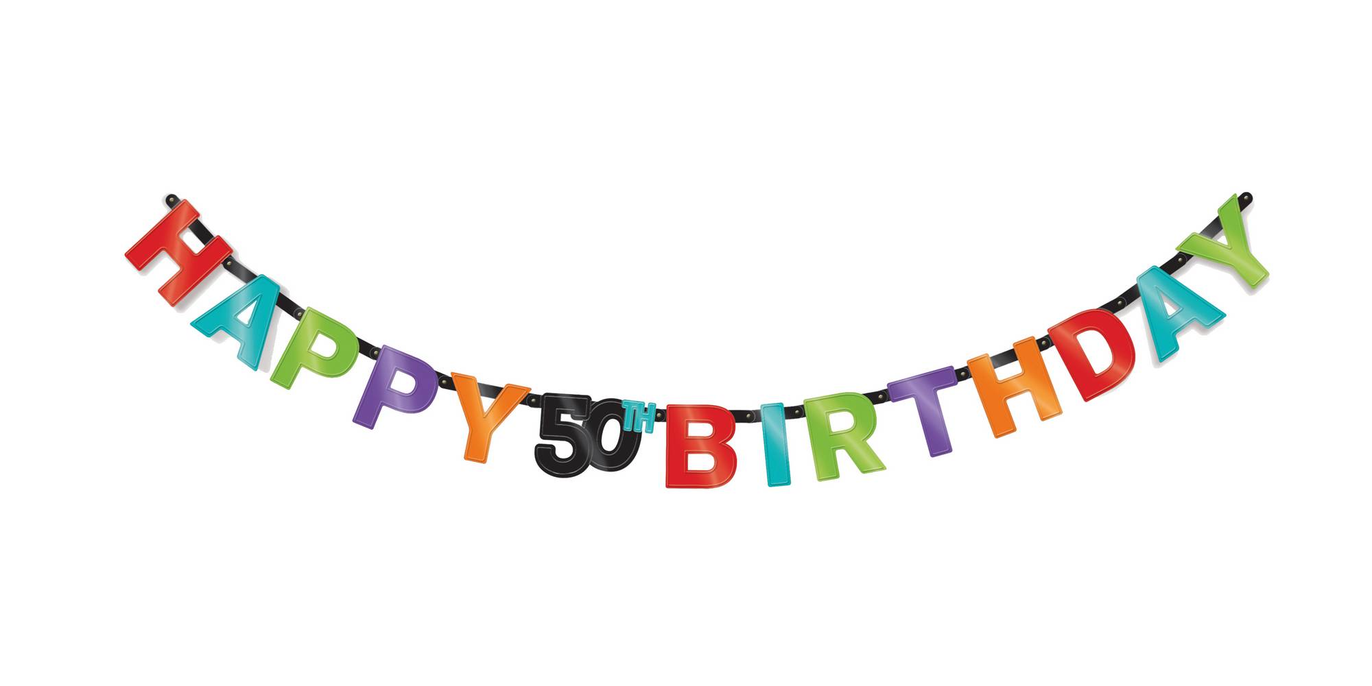 Guirlande 50 ans Celebrate your birthday