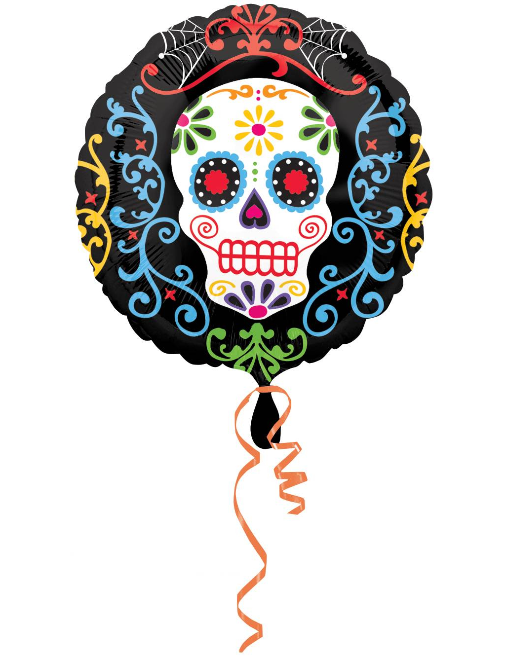 Ballon aluminium Dia de los Muertos 43 cm