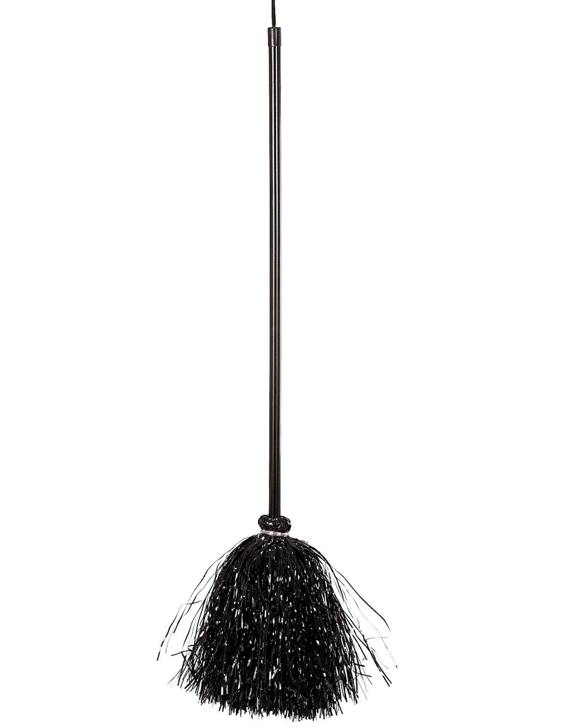 Balai de sorcière noir 90 cm Halloween