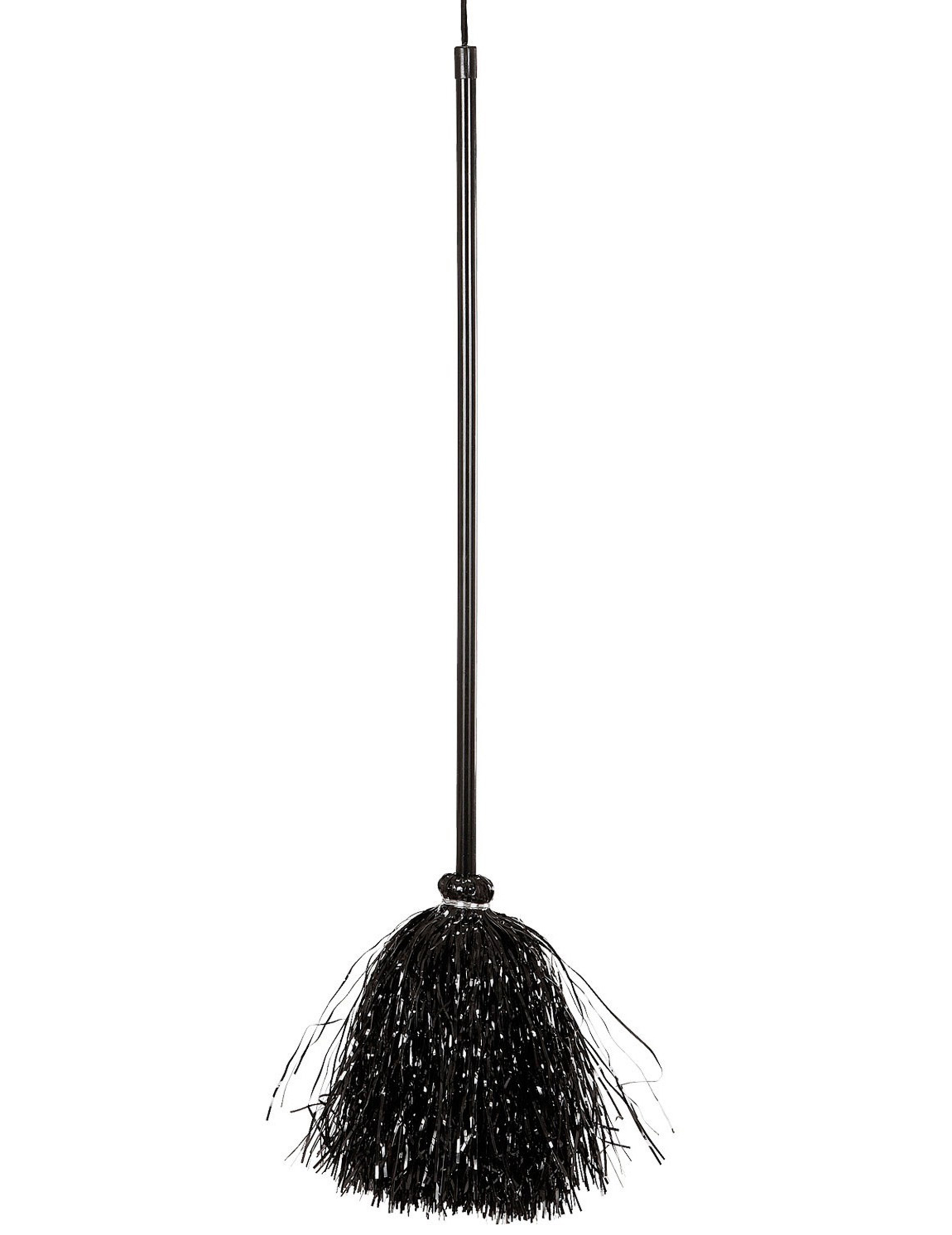 Balai de sorcière noir 90 cm Halloween