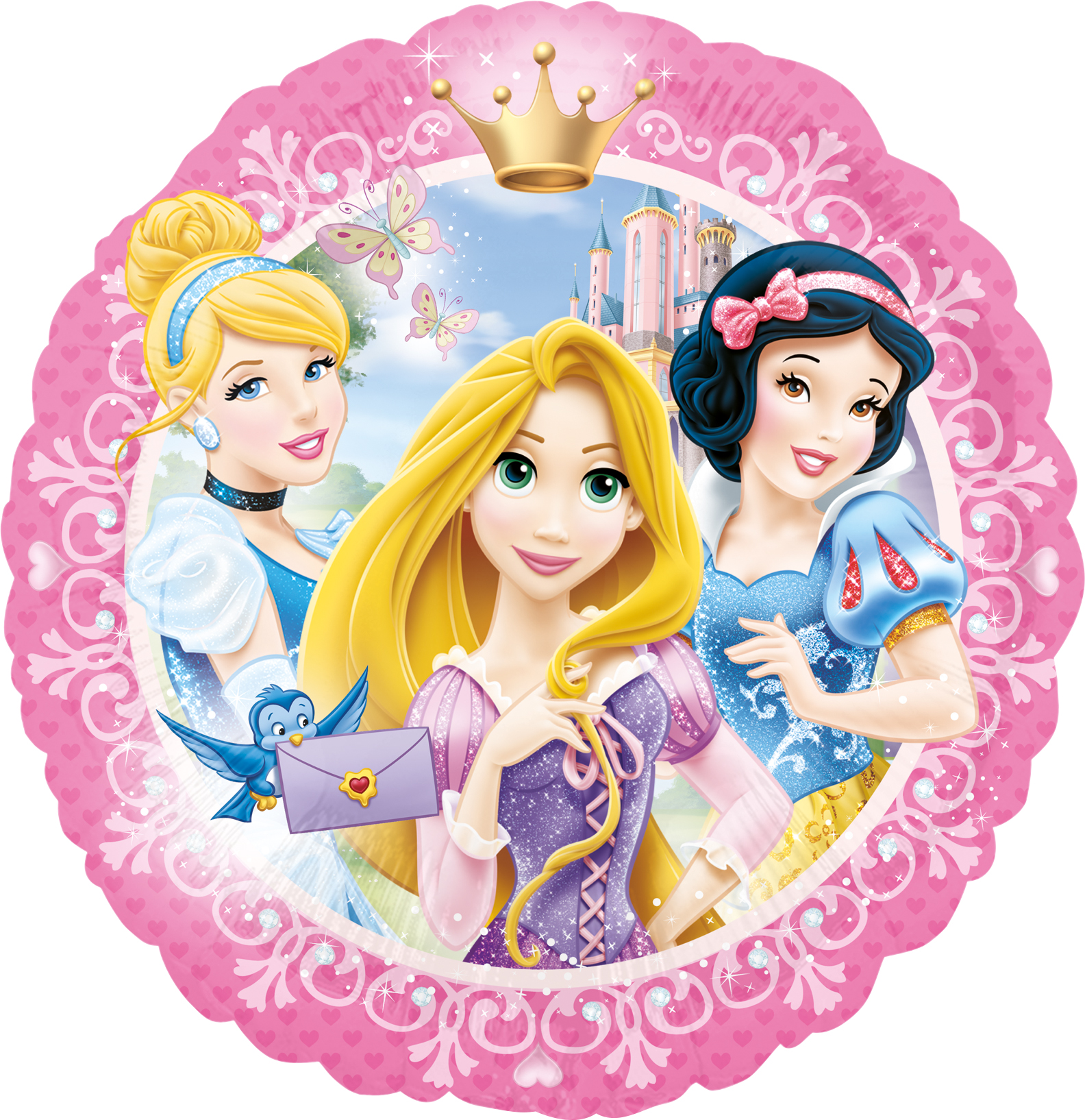 Ballon aluminium Princesses Disney 43 cm
